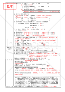 労働条件通知書【短時間労働者用】（常用、有期雇用型）【見本付き】