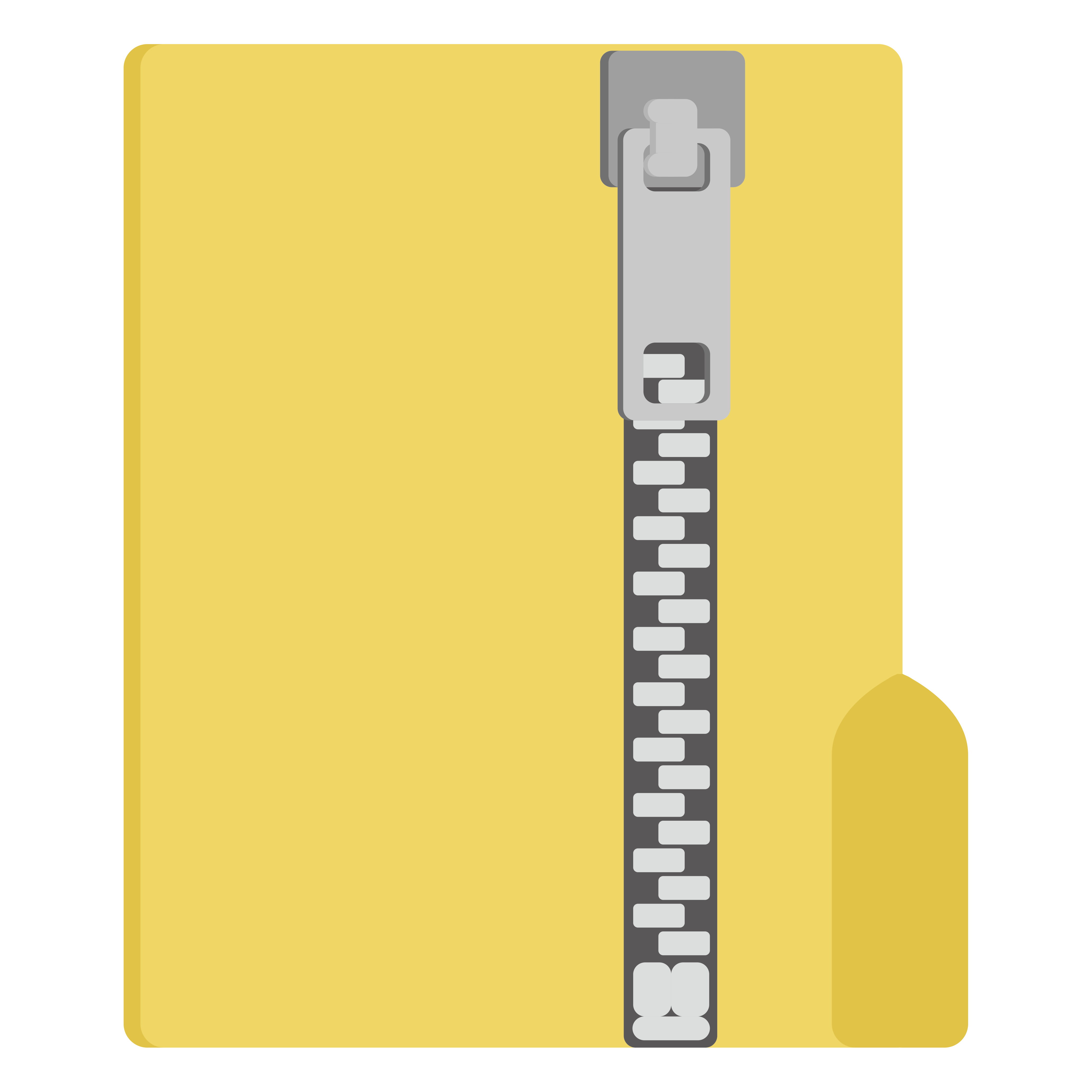 Zipファイルのイラスト Bizocean ビズオーシャン