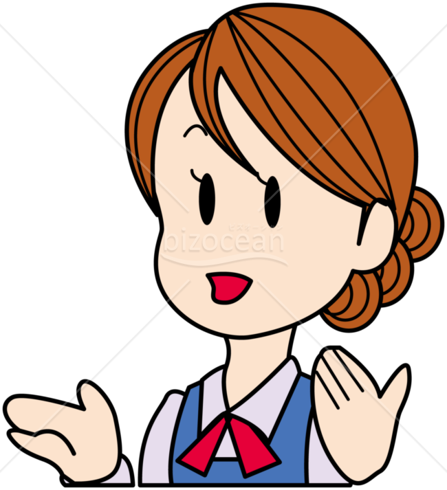 人物イラスト｜OLさん（2）