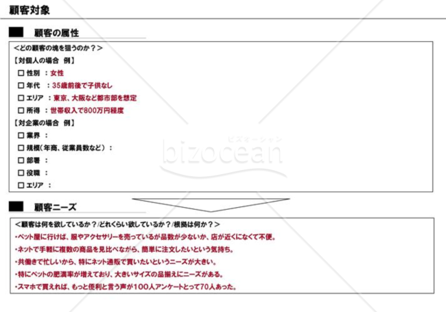 事業計画書６／１６【顧客対応】※ＩＴ業の例