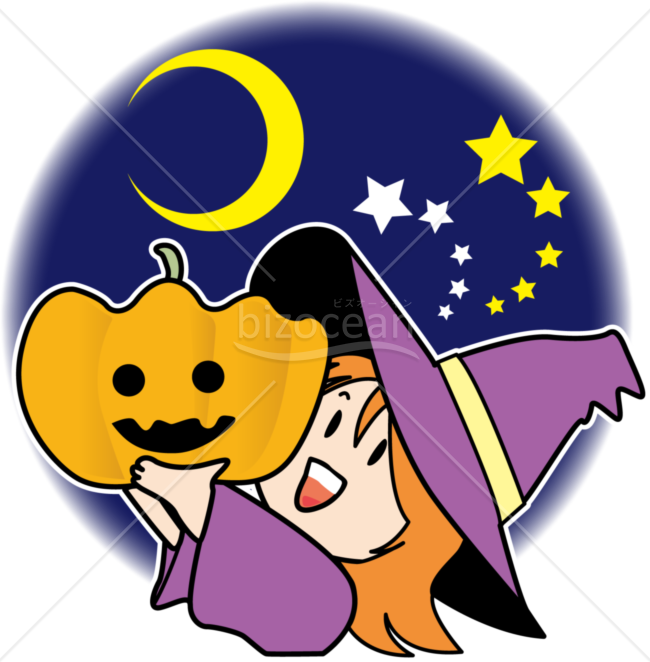 秋のイラスト3ハロウィン