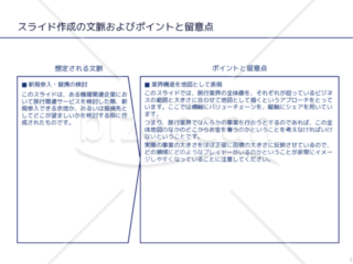 外資系コンサルのスライド作成術【左右で2分割し、一部をクローズアップする】