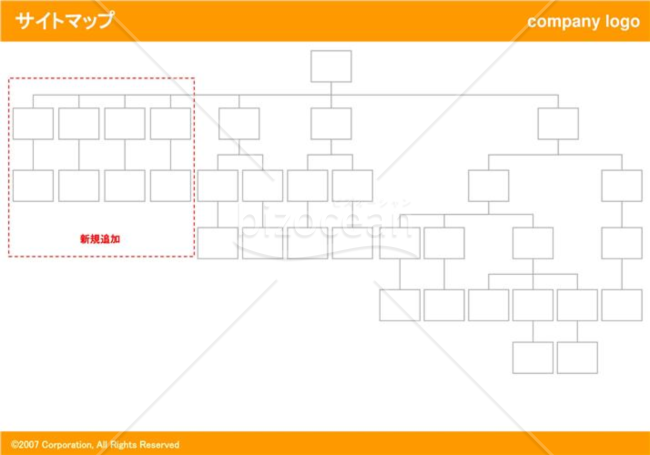 サイトマップ（Orange）
