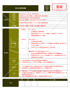 【A4・1枚】Wordで作る出張報告書【見本付き】