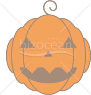 イラスト素材 ハロウィンカボチャ Bizocean ビズオーシャン