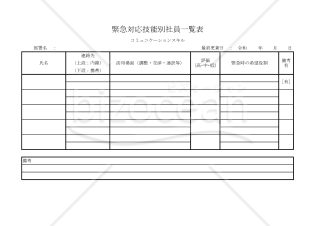 緊急対応技能別社員一覧表 004
