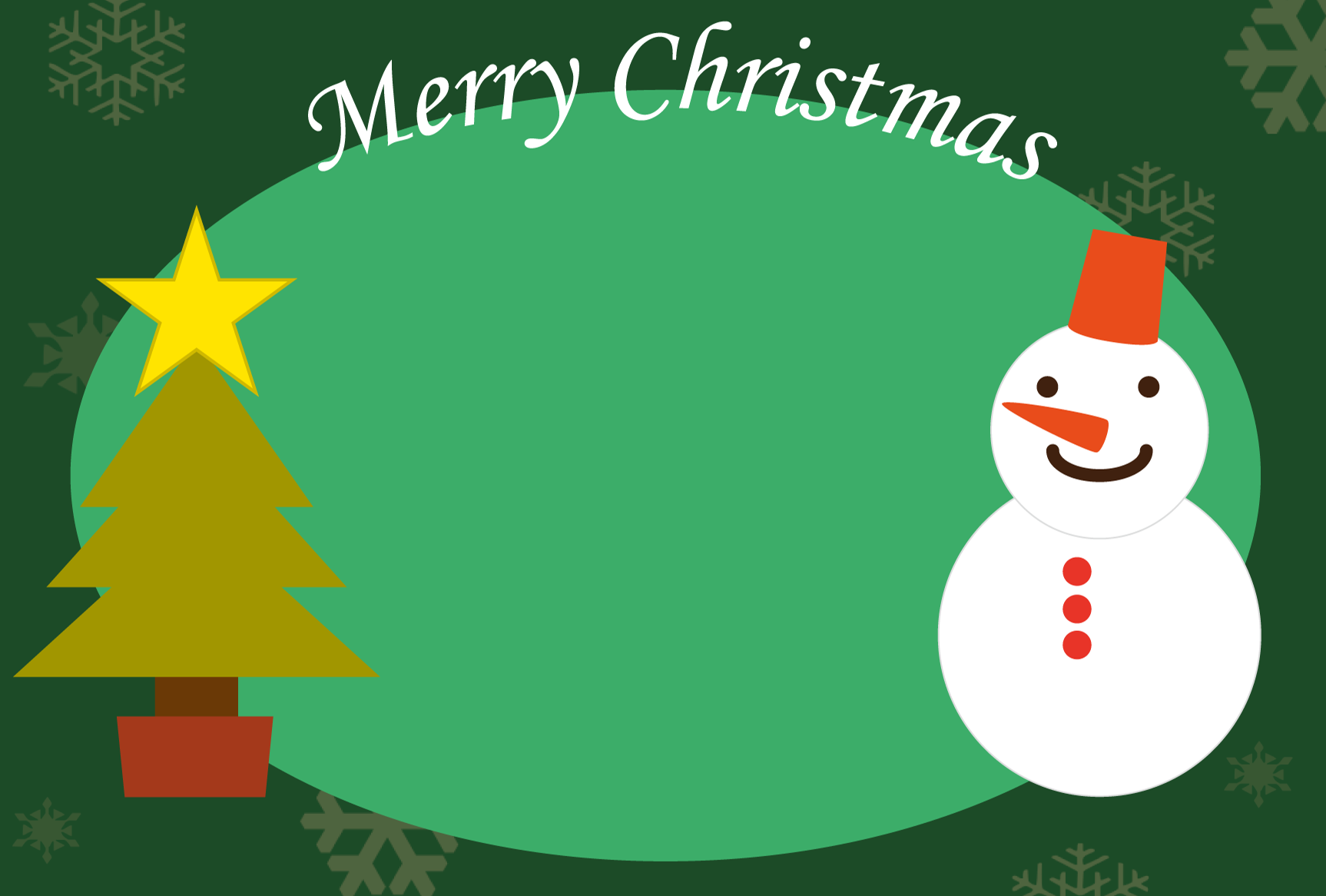 クリスマスカード 雪だるまとツリー Bizocean ビズオーシャン クリスマスカード 雪だるまとツリー Bizocean ビズオーシャン