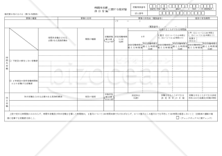 時間外労働・休日労働に関する協定届【自動車運転の業務を含む場合】（特別条項）　様式第9号の3の5