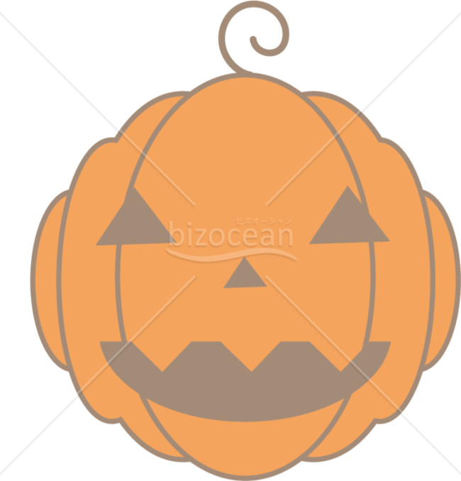 【イラスト素材】ハロウィンカボチャ