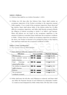 【改正民法対応版】PRODUCT SALES AGREEMENT（和訳付）