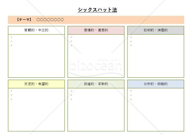 シックスハット法・PowerPoint