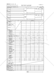 障害者雇用状況報告書（法45条の２の認定を受けた事業主用、事業主別）・Excel