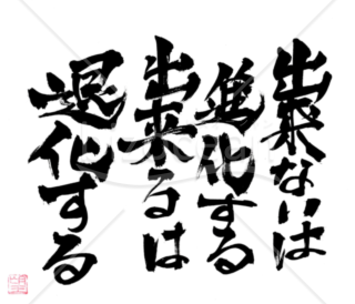 ★深く心に響く言葉★進化退化★