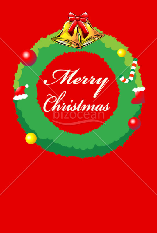 クリスマスカード（NO.12）