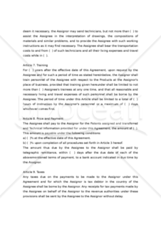 【和・英対訳】知的財産関係契約編 譲渡契約書(特許)(5a001)／PATENT ASSIGNMENT AGREEMENT