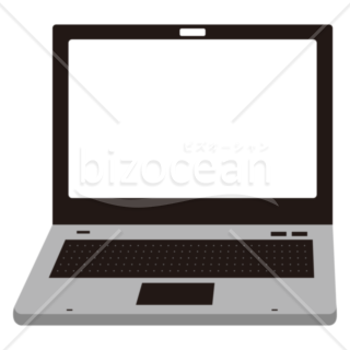 パソコン Pcのイラスト クリップアート素材の無料ダウンロード Bizocean ビズオーシャン