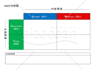 SWOT分析表【クロス】・Google ドキュメント