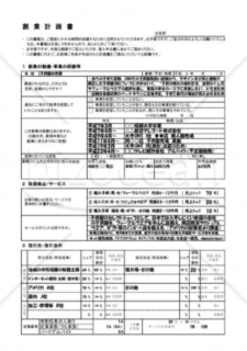 事業計画書【新規起業編】※小売業の例