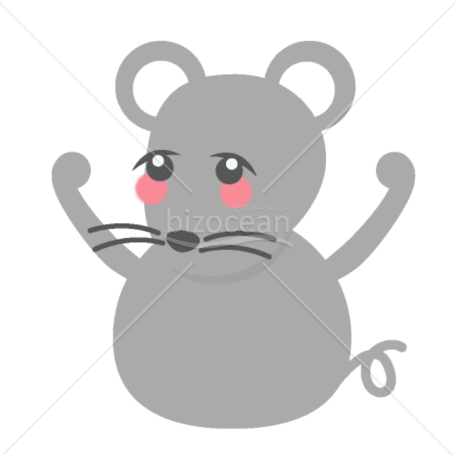 【イラスト】ねずみ・子・鼠03