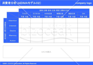 ＡＩＤＭＡ分析02（Blue）