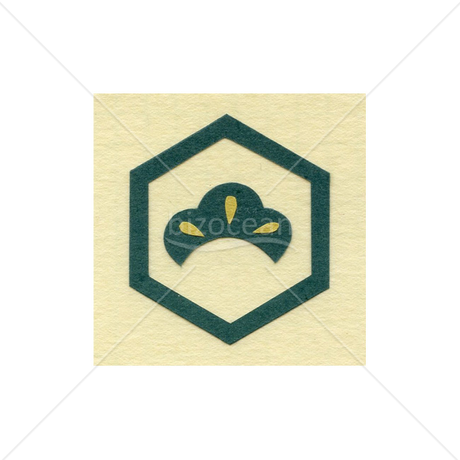 【2026年】「イラスト」松と亀甲の吉祥紋