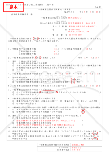 （次世代育成支援対策推進法に基づく）一般事業主行動計画策定・変更届・Word版【見本付き】