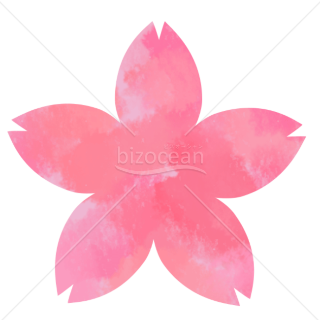 【イラスト】桜の水彩風アイコン
