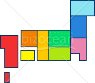 アイコン～日本地図(4)