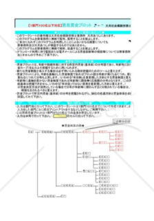 【１部門１００名以下対応】簡易賃金プロット