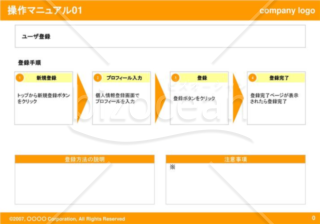 操作マニュアル01（Orange）