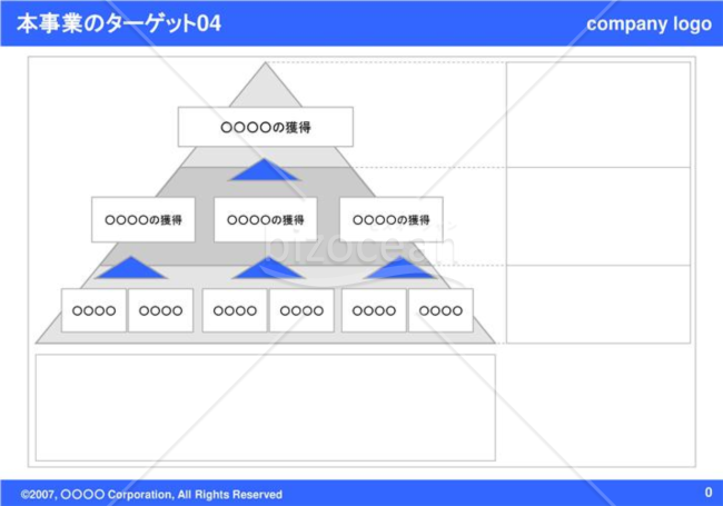 本事業のターゲット04（Blue）