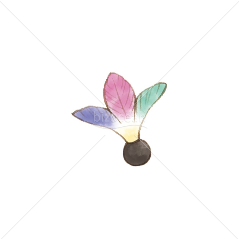 「イラスト」羽根1