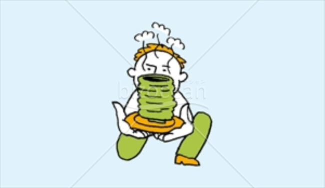 【リーマンあるある】休憩中。。。（お茶どうぞ）(連絡)