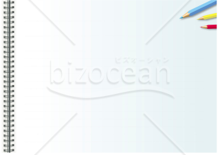 【Googleスライド】ノート用紙がテーマ背景のデザインテンプレート