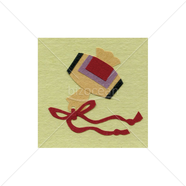 【2026年】「イラスト」切り絵風の縁起物「打ち出の小槌」