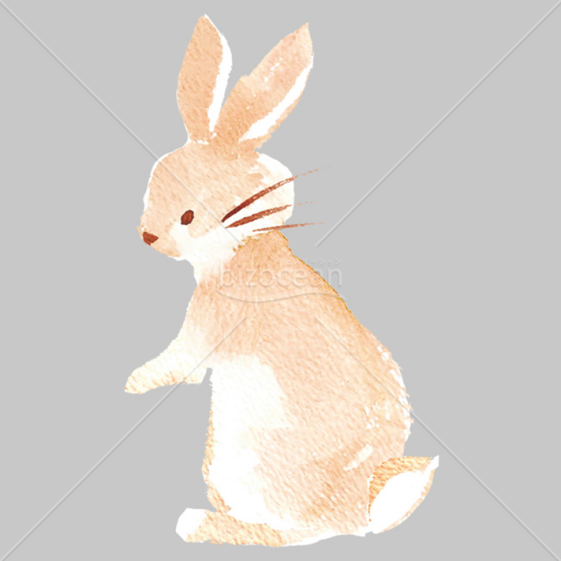 「イラスト」ウサギ17