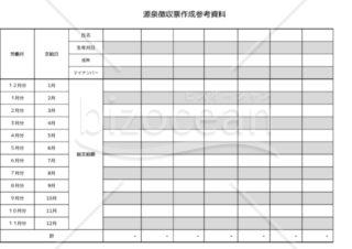 源泉所得税の計算の基礎