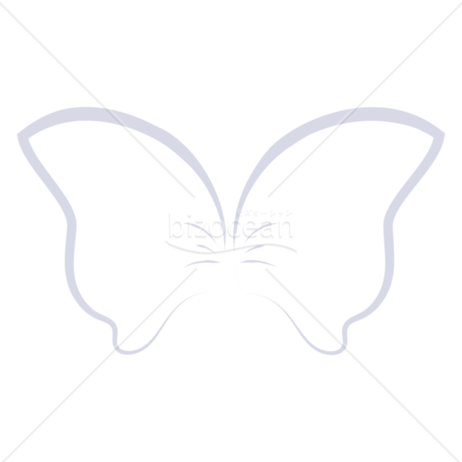 蝶々のイラスト素材