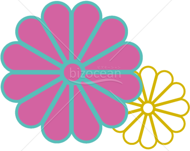 【イラスト】菊02