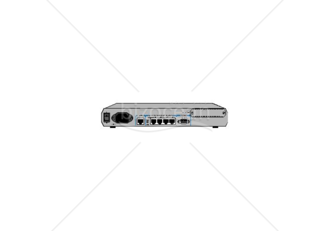 CentreCOM AR410 V2（背面）