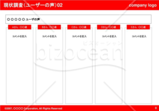 現状調査（ユーザーの声）02（Red）