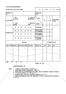 安全衛生教育実施結果報告