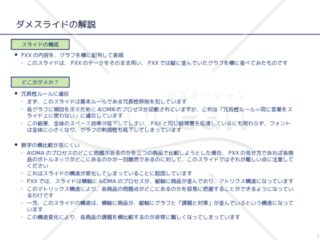 外資系コンサルのスライド作成術【重複感を出さずに複数のグラフを並列させる】