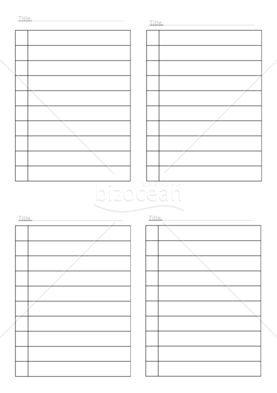 To-Do list