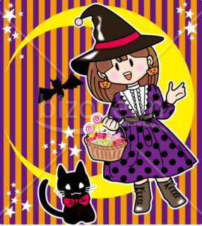 秋のイラスト5ハロウィン