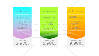 【営業必見】視認性の良い料金表