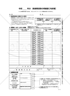 令和 年分医療費控除の明細書【令和7年分以降用】