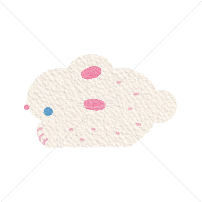 「イラスト」ウサギ2