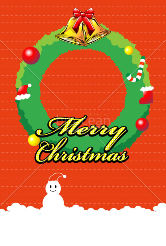 クリスマスカード（NO.9）
