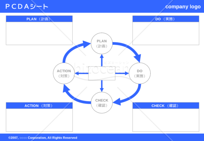 PDCAシート（Blue）